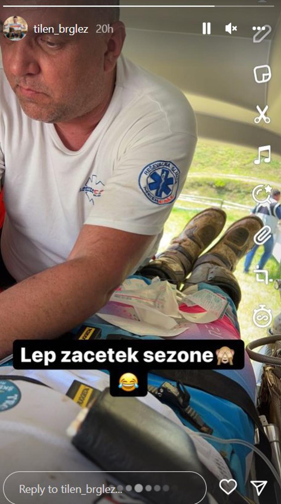 Tilen Brglez | Avtor: Instagram