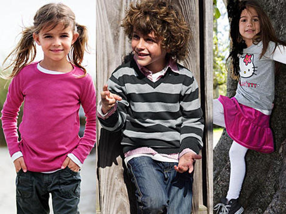 Otrok naj bo oblečen v udobna oblačila, ki ga bodo hkrati spominjala na brezskrb