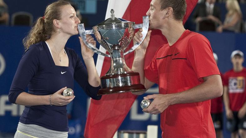 kvitova berdych hopmanov pokal hopman