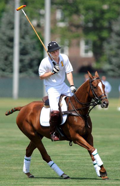 Princ Harry zelo rad igra polo. (Foto: EPA)