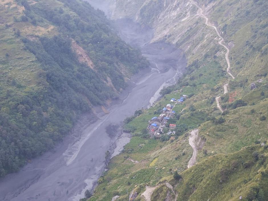 Nepal poplave reka Budhi Gandaki | Avtor: Epa