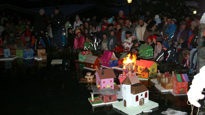 V Kropi bodo tradicionalne barčice v pozdrav  pomladi spuščali na bajerju nekdan