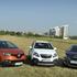 Renault captur, opel mokka in peugeot 2008