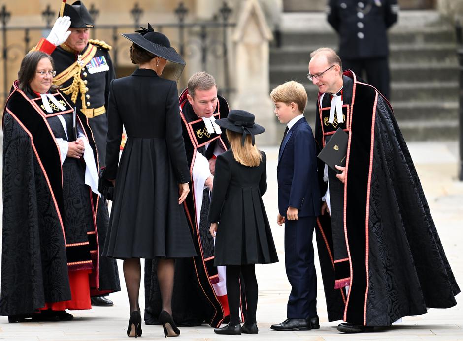 pogreb kraljica Elizabeta II. princesa Catherine princesa Charlotte princ George | Avtor: Profimedia