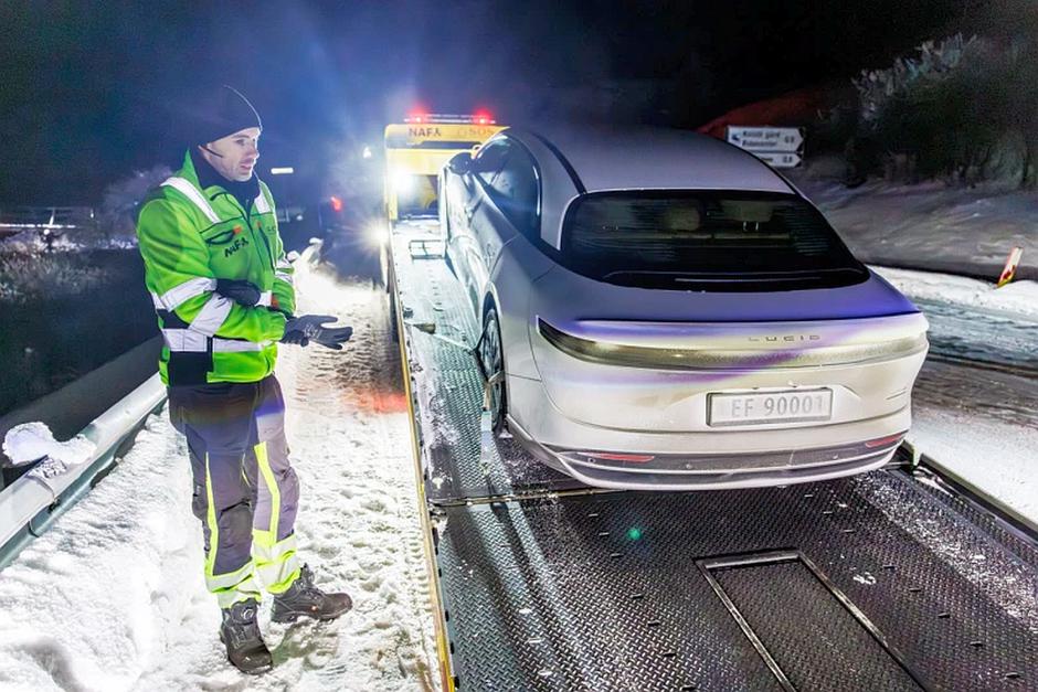 NAF zimski test EV | Avtor: NAF