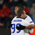 Cassano Guarin Cluj Inter Milan Evropska liga šestnajstina finala povratna tekma