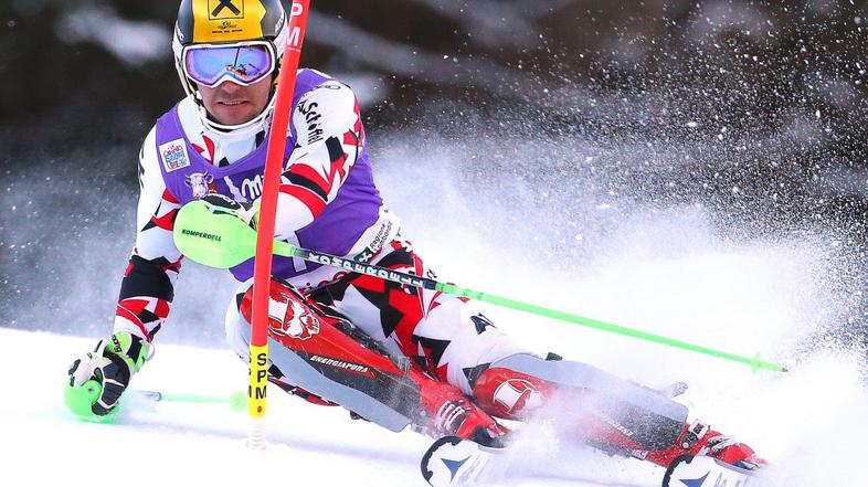 Marcel Hirscher slalom Santa Caterina
