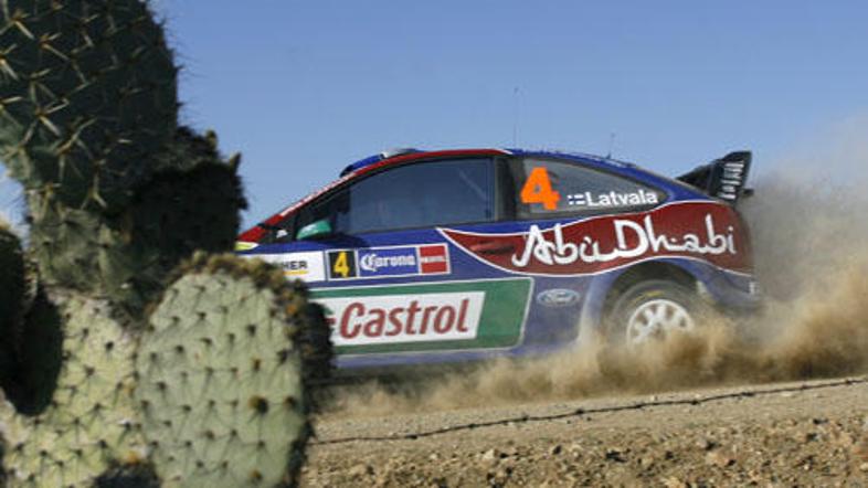 Jari-Matti Latvala je za zdaj najhitrejši na reliju v Mehiki.