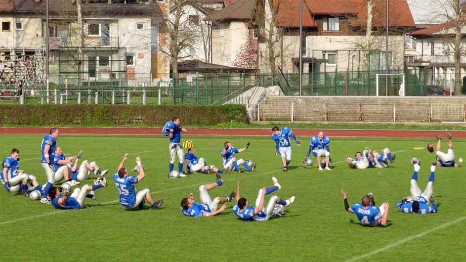 Cefl Ljubljana Silverhawks Novi Sad Dukes