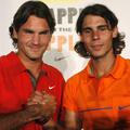 Roger Federer in Rafael Nadal ostajata na vrhu.