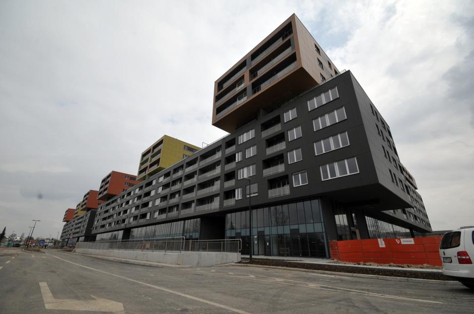 ljubljana 25.03.10, celovski dvori, novo naselje, foto: anze petkovsek | Avtor: Anže Petkovšek