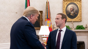 Trump in Zuckerberg