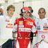 Fernando Alonso Sebastian Vettel Lewis Hamilton