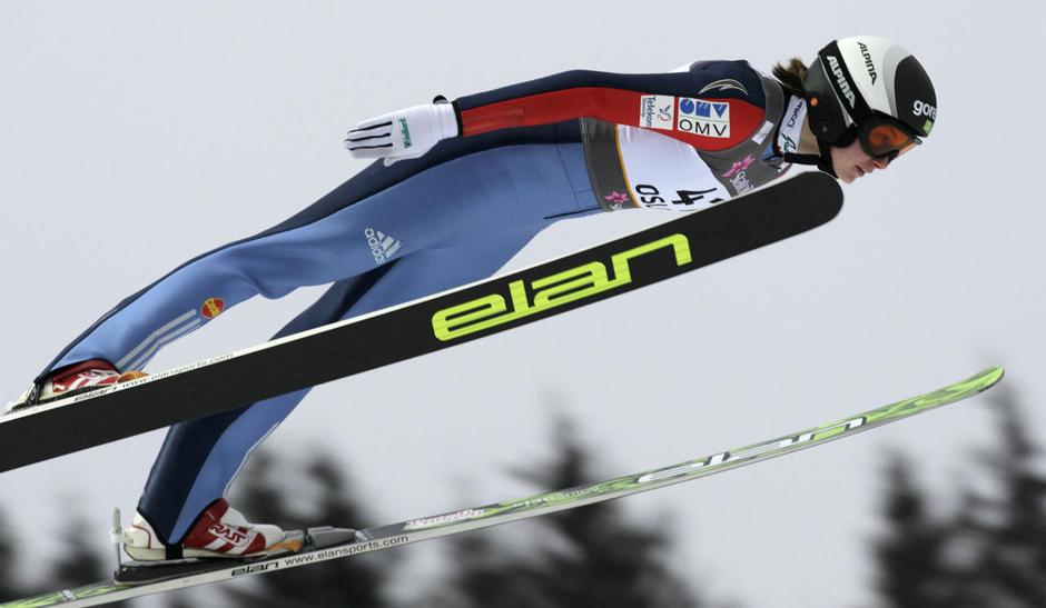 Eva Logar je na SP v Oslu zasedla četrto mesto. (Foto: Reuters) | Avtor: Reuters