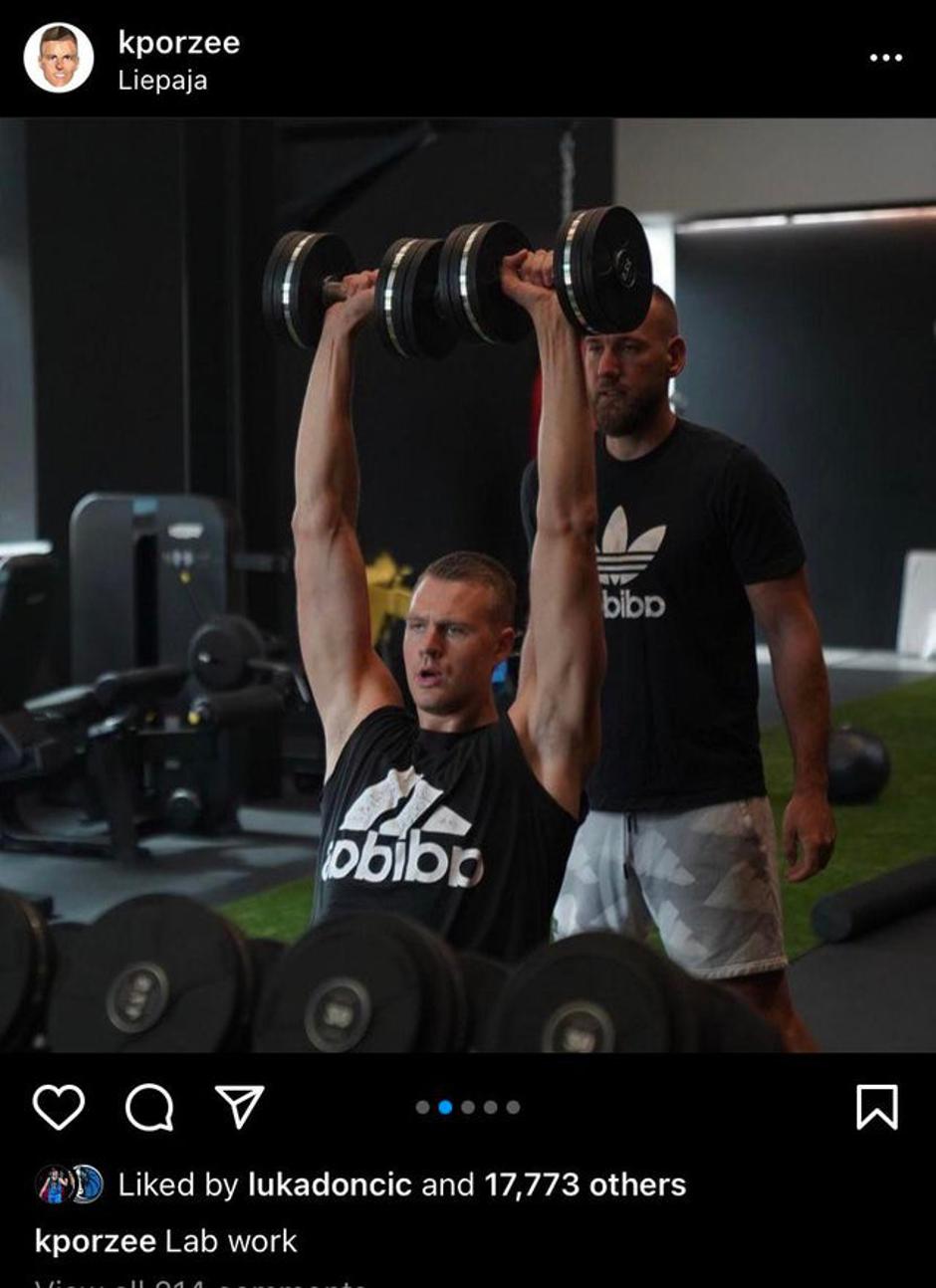 porzingis dončić | Avtor: Instagram