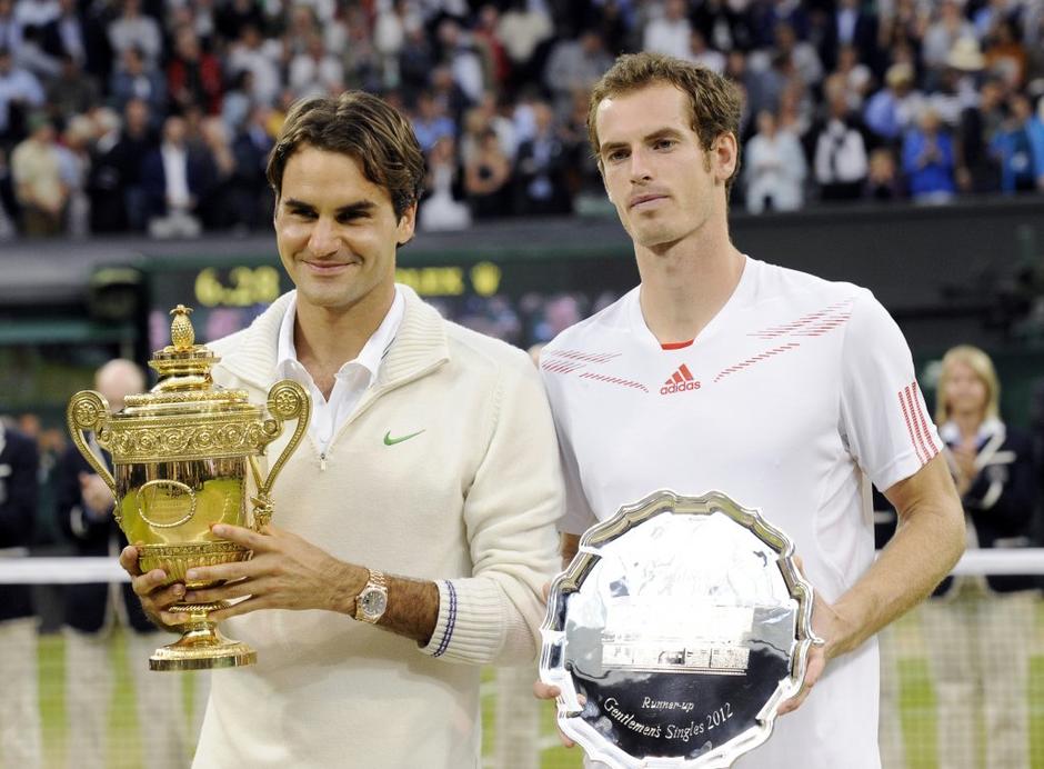 federer murray wimbledon 2012 | Avtor: EPA