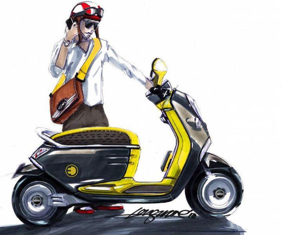 Mini scooter E-Concept Eco