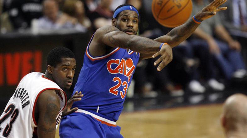 NBA Cavaliers 10. 1. 2010 LeBron James