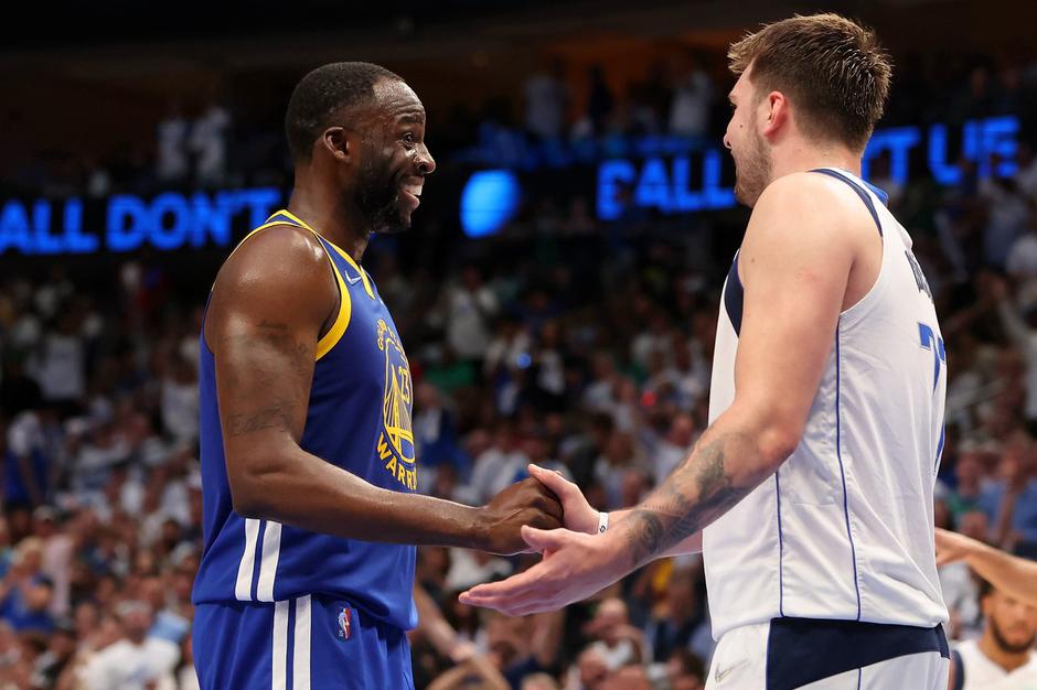 Draymond Green in Luka Dončić | Avtor: Profimedia