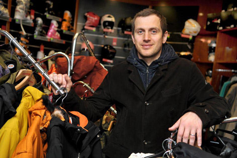 Jure se trenutno najbolj posveča svoji športni trgovni. (Foto: Anže Petkovšek)
