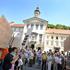 Protest proti garažni hiši in novi soseski na Viču.