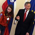 Luč miru pri Danilu Türku.
