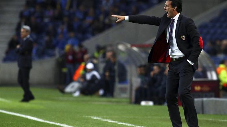 Emery Porto Sevilla Evropska liga četrtfinale