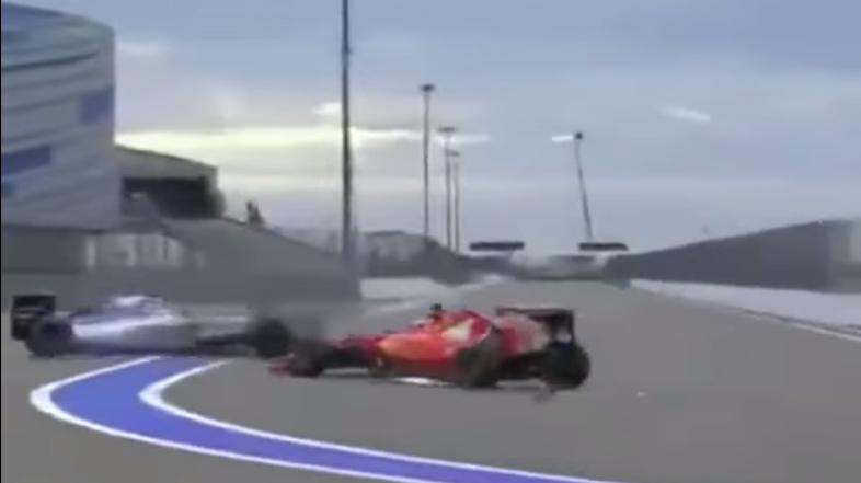 Kimi Raikkonen, Valtteri Bottas, nesreča Soči, VN Rusije