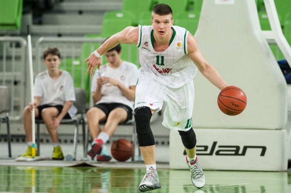 (Union Olimpija - Radničk) liga aba Dino Murić | Avtor: ABA