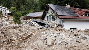 poplave razdejanje po poplavah Raduha uničena hiša