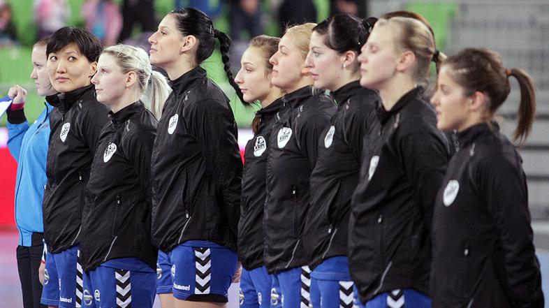 Krim Mercator Valcea liga prvakinj Stožice