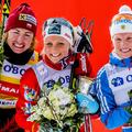 Therese Johaug Justyna Kowalczyk Julia Čekaleva