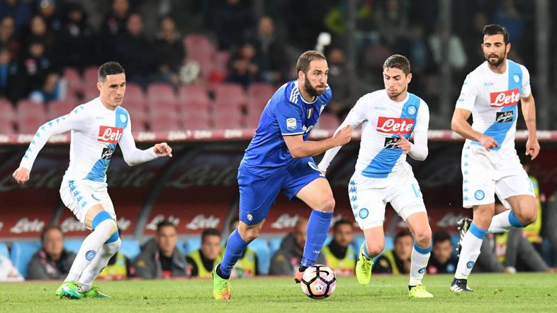 Gonzalo Higuain Napoli Juventus