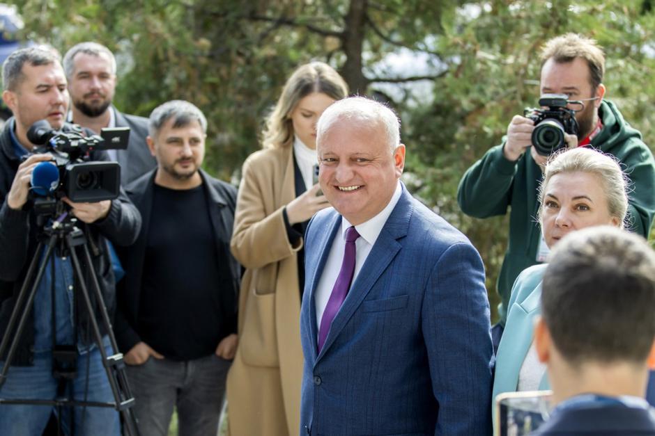 Igor Dodon volitve Moldavija | Avtor: Epa
