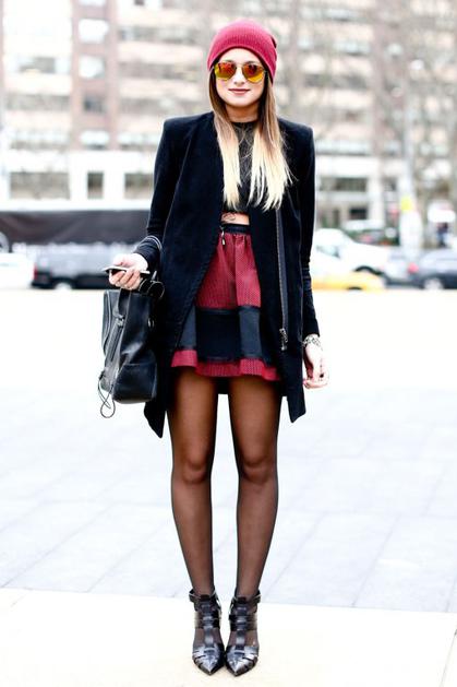 Moda z ulic New Yorka.