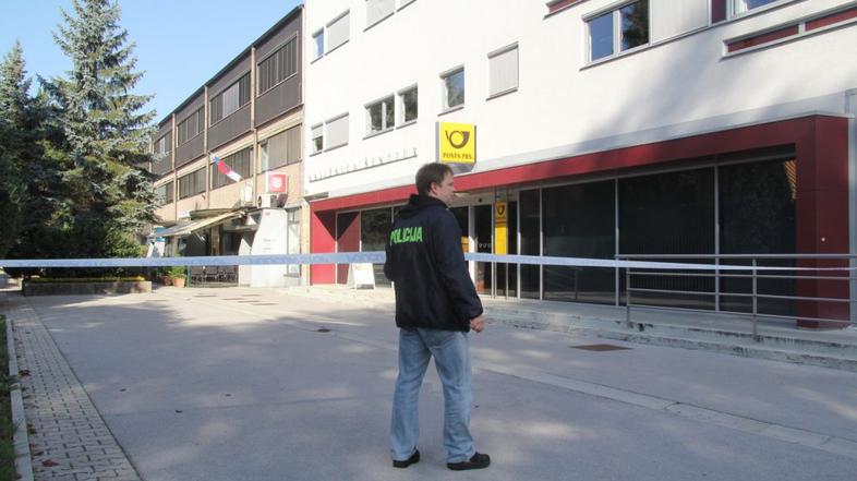 Grožnja z bombo v Šentjurju.