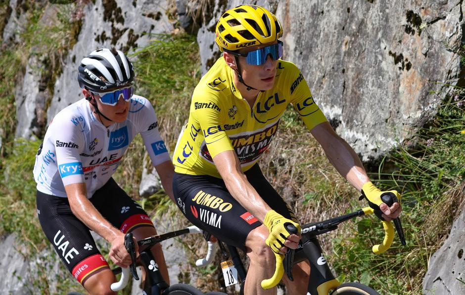 Pogačar in Vingegaard | Avtor: Profimedia