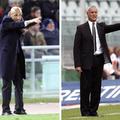 Luciano Spaletti (levo) je krmilo Rome prepustil Claudiu Ranieriju (desno).