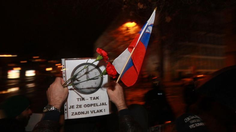 Protesti v Ljubljani