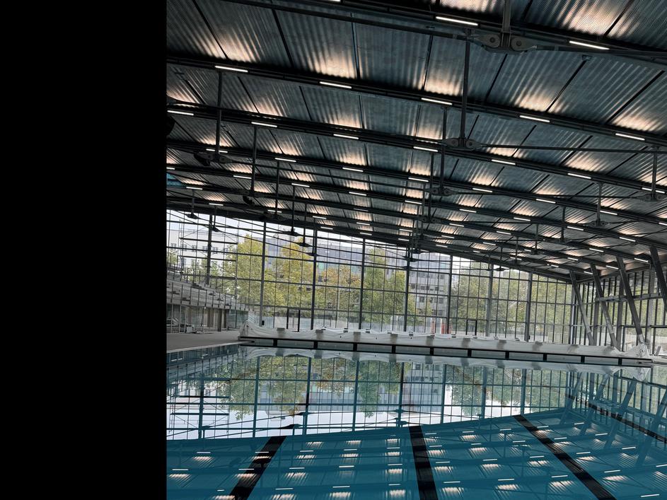 Olimpijski bazen na Iliriji že napolnjen z vodo