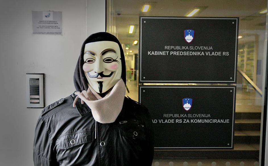 Protest proti Acti v Ljubljani