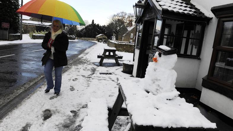 vreme, sneg, velika britanija, 