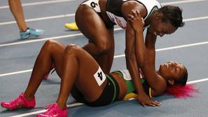 Shelly-Ann Fraser-Pryce Murielle Ahoure sp v atletiki