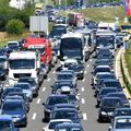 avto, zastoj, utrujenost, potovanje, dopust