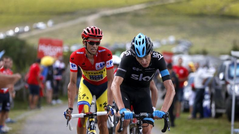 Alberto Contador, Chris Froome