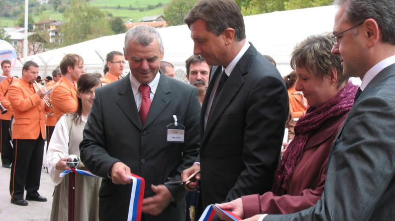 Peter Tevž Borut Pahor Radeče Papir