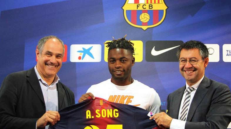 alex song barcelona