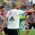 Guardiola Bayern trening priprave Trentino