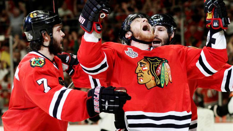 Marian Hossa je odločil srečanje proti svojemu bivšemu klubu. (Foto: Reuters)