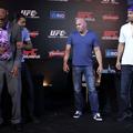 Nogueira Minotauro Dana White Anderson Silva Brendan Schaub UFC